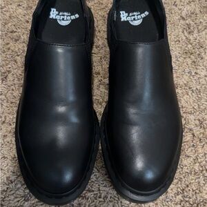 Dr. Martens Black Leather Loafers